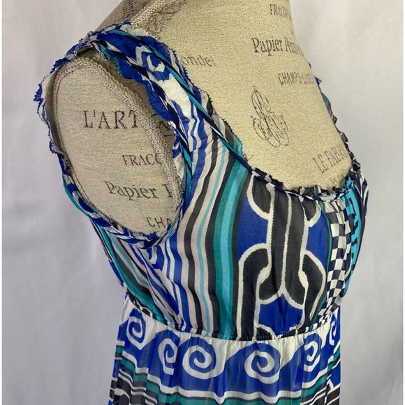 Diane Von Furstenberg Gene Geometric Silk Dress - Picture 8 of 10